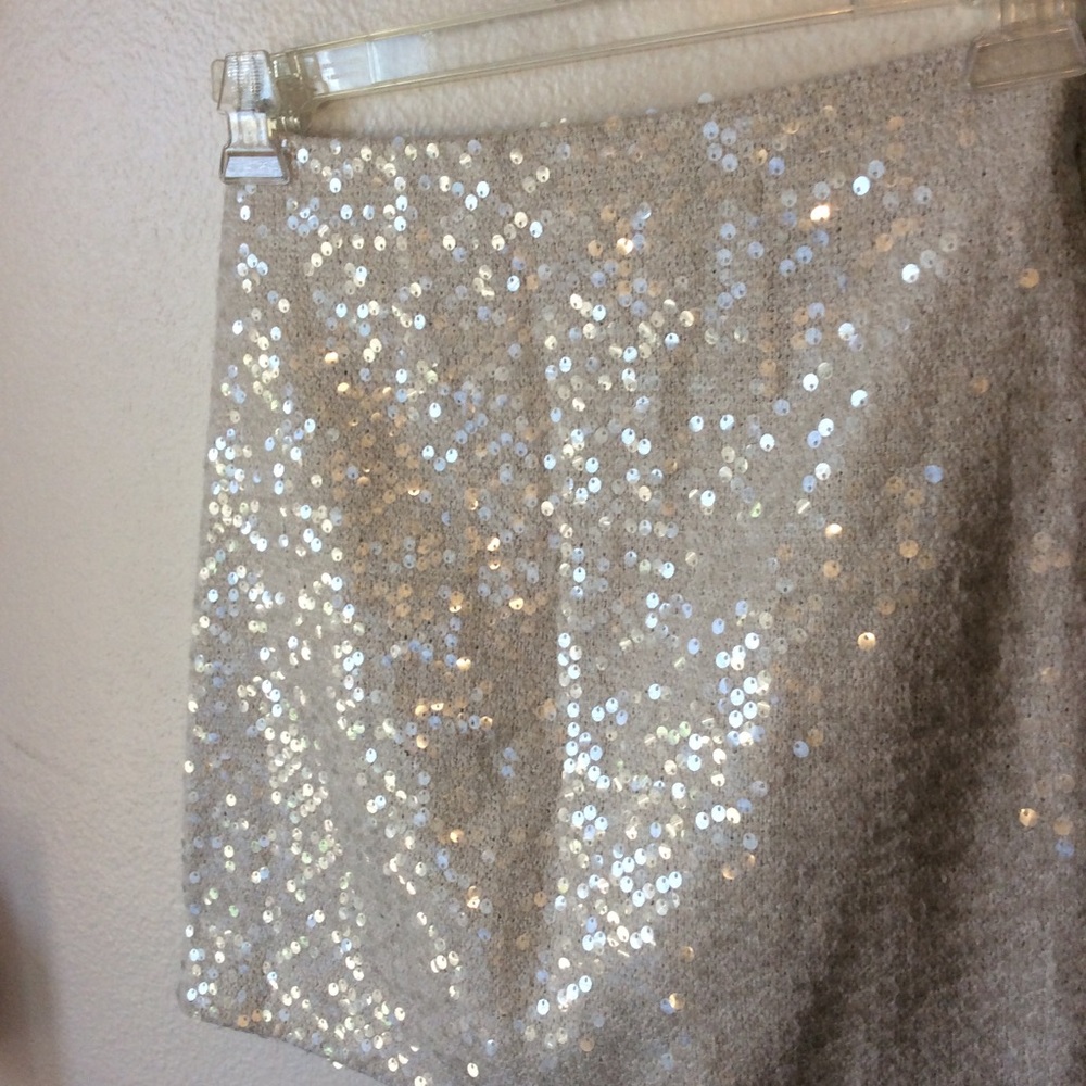 NWOT Kenar Sequined Mini Skirt - Picture 2 of 5